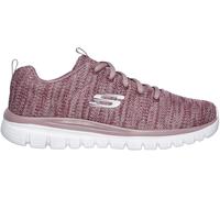 Skechers Women's Trainers Graceful Twisted Fortune Memory Foam Casual Walking UK 7 Mauve