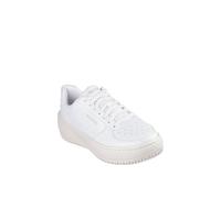 (6 (Adults')) Grand 92 - Be Lifted | White/Natural | Women's Casual Leather-Look Trainers