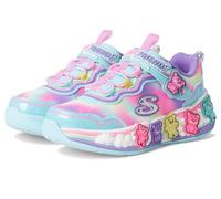 Skechers Gummy Friends Girl's 303205l Sneaker, Light Blue, Multi, 16.5 cm
