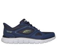 Skechers Hands Free Slip-ins Shoe For Men - Track Ezral in Navy/Lime, 8-13 Sizes
