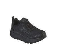 Skechers Max Cushioning Elite SR Black Occupational Shoes for Women - Size 4