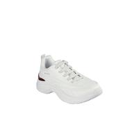 Skechers Women's Hazel Step N Flow Sneaker, White Hot Melt/Mesh, 3 UK