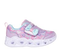Skechers Heart Lights - Boogie Land Sneaker in Lavender, Size 6 | Textile/Synthetic