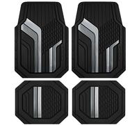 Skechers Heavy Duty Rubber Car Floor Mats Dual Color Design Floor Mats All Weather Car Mats Waterproof Trim To Fit Universal Floor Liner Car Accessori
