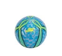 Skechers Hex Multi Mini Stripe Size 1 Soccer Ball in Silver/Light Blue