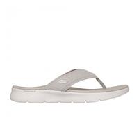Skechers Holly 141459 Ladies Flip Flop Sandal Taupe GO WALK Flex Toe Post Beach