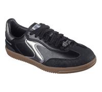 Skechers Hotshot Cool Glow WoMens Black/Silver Trainers - Size UK 4