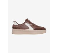 Skechers Hotshot HI Lifted Luxe slip-ins shoes brown white women - 36