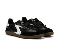 Skechers Hotshot Kickoff Leather WoMens Black/White Trainers - Size UK 5