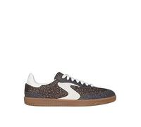 Skechers Hotshot Leopard Magic Trainer, Brown, Size 4, Women Brown