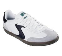 Skechers HotShot Pyke Mens White Black Trainers Shoes Size UK 8-13