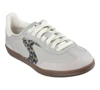 Skechers Hotshot Shimmering Spots WoMens Taupe Trainers - Size UK 8