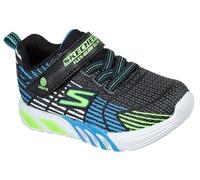 Skechers Baby Lights: Flex-Glow Elite Infants - Black - Size UK 4 Infant