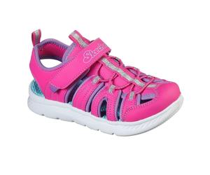 Skechers Infants C-Flex Sandal 2.0 - Playful Trek Colour: Hot Pink, Size: 21