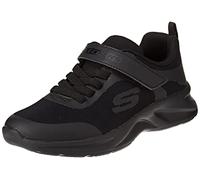 Skechers Infinite Heart Lights Casual Shoes, Black Mesh/Black Trim, 1.5 UK