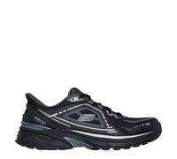 Skechers Slip-Ins Metallic Overlay Mesh Snea Slip On Runners Mens 10 (45) Black