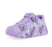 Skechers JGoldcrown Shoes: Uno Lite - Love Levitate Code 314078L-LVMT Purple Girl, Lavender, 33 EU