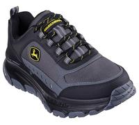 Skechers John Deere D'lux Trekker Soundguard Lace Up Hiking Shoes for Men, Soot., 48.5 EU X-Weit