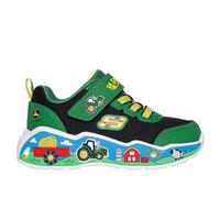 Skechers Boy's John Deere x Play Scene Barn-Squad Buddies Green, 8 UK