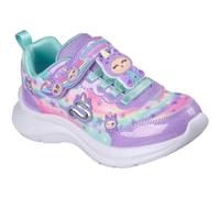 (, ) Skechers Jumpsters 2.0 Cutie Critters Textile Girl's Lavender/Multi Trainers