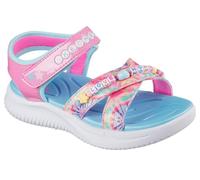 Skechers Girls Jumpsters Sandal - Tie Dye BFFs Sandals in Pink, Size 10.5 | Synthetic
