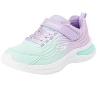 Skechers Girls Trainers, Lavender Mesh/Turquoise Trim, 13.5 UK