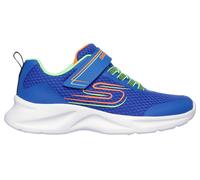 Skechers Junior Boys Trainers Dynamatic Swift Tread Hook and loop blue UK Size