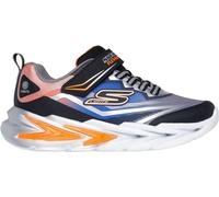 Skechers Junior Boys Trainers Flex GlowUltra Hook and Loop black UK Size