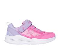 Skechers Junior Girls Trainers Sk S lights Sola Glow ombre deluxe pink UK Size