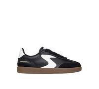 Skechers Junior Hotshot Varsity Trainer, Black, Size 2 Older Black
