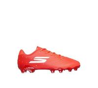 Skechers Junior Skx_01 Harry Kane Firm Ground Football Boots - Coral, Red, Size 5 Red
