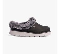Skechers Women's Keepsakes Lite Cozy Blend Slippers, Black Textile, 8 UK