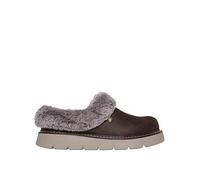 Skechers Women's Keepsakes Lite Cozy Blend Slipper, Chocolate Textile, 7 UK
