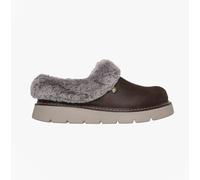 Skechers Women's Keepsakes Lite-Cozy Blend Slipper, Chocolate, 6.5