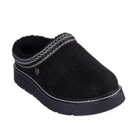 Skechers Women's KEEPSAKES LITE Vegan Suede Slipper W/ Faux Shearling Black | Size: 4 Skechers Black 4