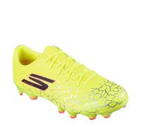 Skechers Kids 01 Academy Firm Ground Football Boots Lightweight Lace Up