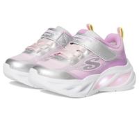 Skechers Kids Cosmic Glow Baby Trainers Silver 9 UK Child