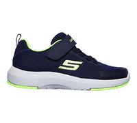 Skechers Kids Dyna Tread Childrens Trainers Navy Lime 1 (33.5)