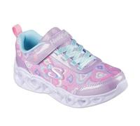Skechers Kids Flutter Heart Child Girl Trainers - Lav/Multi, UK11