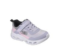 Skechers Kids Gore And Strap Mesh Sneaker W/3d Print, Purple, Size 2 Older Purple