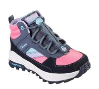 Skechers Kids High Top Trainers Grey/Multi 4 UK Child