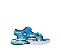 Skechers Kids Mega-Splash 4k Sandal, Blue, Size 12.5 Younger Blue