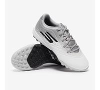 Skechers Razor 1.5 Jr Youth TF Sneaker in White/Silver, Size 4.5 | Synthetic/Textile