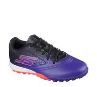 Skechers Kids Razor Junior Astro Turf Football Boots Purple/Black 4