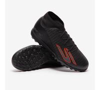 Skechers SKX_2 Jr High Youth TF Shoes in Black/Orange, Size 4 | Synthetic/Textile