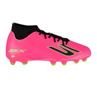 Skechers Kids SKX.2 Juniors Firm Ground Football Boots Pink/Black 3 UK Child