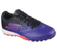 Skechers Kids Unisex BOYS / GIRLS JUNIOR ASTRO TURF FOOTBALL TRAINERS TF RAZOR 1.5 PURPLE - Size UK 3