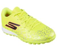 Skechers Kids Unisex BOYS / GIRLS JUNIOR ASTRO TURF FOOTBALL TRAINERS TF SKX 1.5 PURPLE - Size UK 4