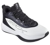 Skechers Klutch Basketball Trainers Mens White/Black 9 UK