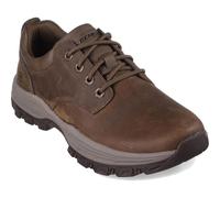SKECHERS Mens Relaxed Fit Knowlson Leland Shoes Desert Brown 10